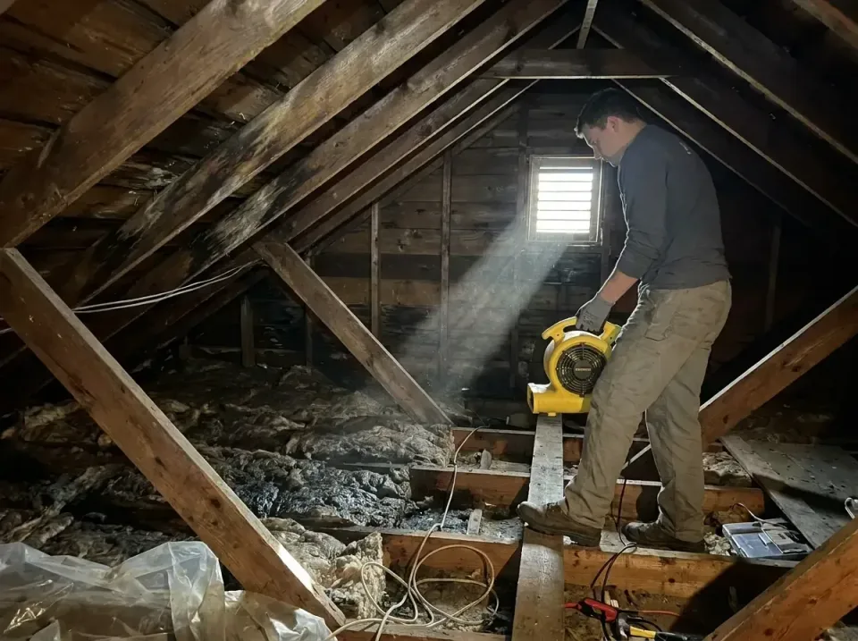 attic-water-damage-drying-proc-007 — frequently asked questions, Emergency Water Extraction & 24/7 Flood Response in Cross M…